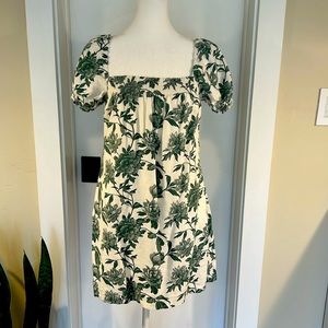 Green Floral Abercrombie & Fitch Dress